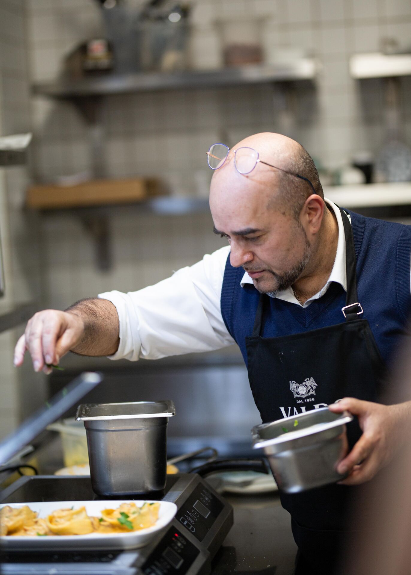 Chef plating